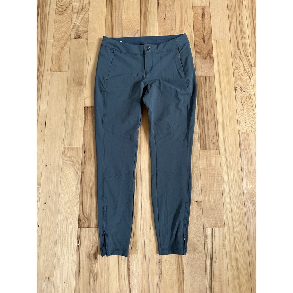 Kuhl Pants Women 8 Green Transcendr Outdoor Hiking Trail Performance Style 6321